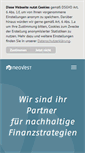 Mobile Screenshot of neovest.at
